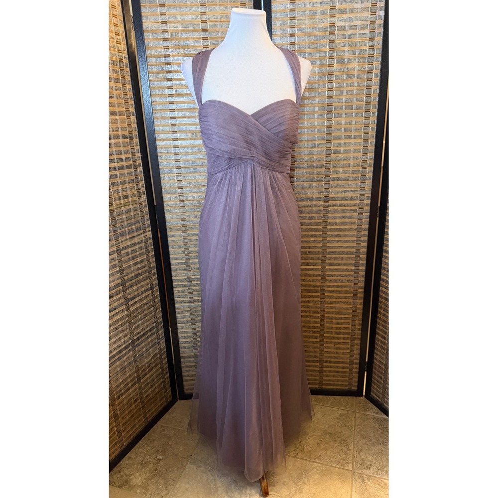 Jenny Yoo Annabelle Convertible Gown Women 6 lilac Purple Tulle Formal Dress